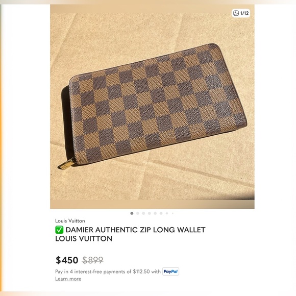 ✅AUTHENTIC BAG+ WALLET+ DUSTBAG LOUIS VUIITTON DAMIER - Picture 2 of 15